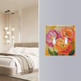 thumbnail image 4 of Yayeee Toggle Light Switch Wall Plate 2-Gang 4.56"x4.48" Decorative Outlet Cover, Pink Abstract Floral, 4 of 7