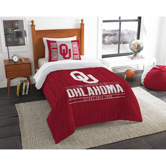 Ncaa Oklahoma Sooners Modern Take Bedding Comforter Set Com