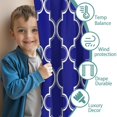 thumbnail image 3 of Blackout Kids Curtains,Boho Bohemia Geometric Line Art Childrens Insulated Curtains Set Of 2,Bedroom Essentials,Toddler Room Decor 52"x84"(132x213cm), 3 of 4
