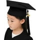 thumbnail image 4 of Toga de graduación para niños en edad preescolar y gorro de graduación con colgante 2023 para niños y niñas, color negro, 4 of 5