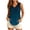 #Blue, variant on Long Tank Tops For Women Sevevn Womens Print Tank-Neck Basic Casual Flowy Summer Sleeveless T-Shirt Basic Tank Tops For Women