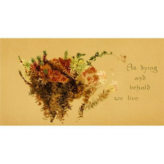 Parables of The Cross 1890 As Dying Poster Print by Isabella Lilias Trotter - 24 x 36 - Large