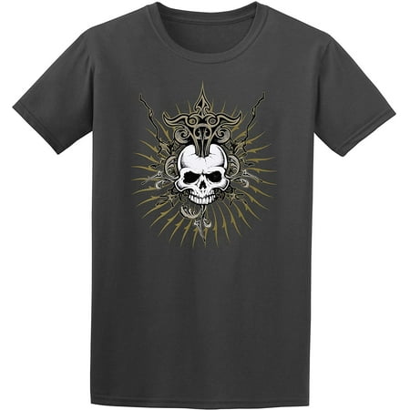 - JH Design Group Men's Gothic Skull Design Graphic T-Shirt