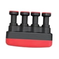 thumbnail image 3 of lacooooppia Finger Exerciser Exercise Tool Comfortable Gripping for Guitar Player for Men Women Finger Strength Training Aid Hand Gripper Red Black, 3 of 8