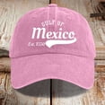 thumbnail image 3 of Dsscvnef Baseball Caps Women's Washed Denim Printed Baseball Cap Men's Mesh Hats Mechanical Hat, 3 of 3