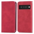 thumbnail image 2 of Nalacover for Google Pixel 7 Pro Wallet Case, Card Slots Holder Magnetic Closure Flip Folio Cover with Kickstand Bracket Luxury PU Leather Soft TPU Shockproof Case for Google Pixel 7 Pro, Red, 2 of 5