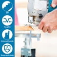 thumbnail image 3 of 5Pcs Reciprocating Saw Blade Set 9.5/11.8 Inch 5TPI Sharp Wear Resistant Cutting Saw Blades for Cutting Wood Plastic PVC Pipe(300MM), 3 of 8