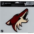 thumbnail image 1 of Arizona Coyotes Multi-Use Decal Sticker 5"x6" NHL Clear Back, 1 of 2