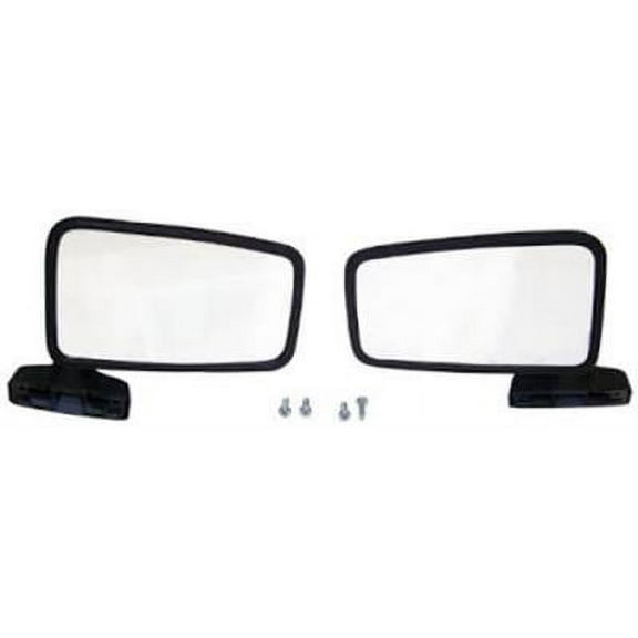 Crown Automotive 55027207K CAS55027207K MIRROR SET Fits select: 1989-1993 JEEP WRANGLER / YJ, 1987-1988 JEEP WRANGLER