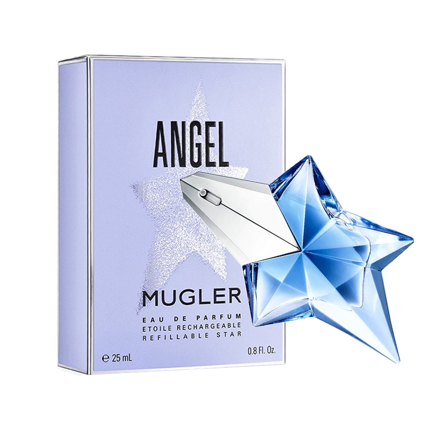 Thierry Mugler Angel Eau De Parfum Etoile Refillable Star Spray, 0.8 oz