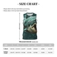 thumbnail image 4 of Sikiie Abstract Geometric Shark Basketball Jersey Reversible Men's Mesh Athletic Sports Shirts Training Practice S-4XL4X-Large, 4 of 6
