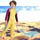 thumbnail image 5 of Traje de neopreno para niños Trajes de neopreno Resistencia a los arañazos para niños Protección UV Traje de baño de snorkel con cremallera trasera Traje de surf Manga amarilla púrpura XXL 2.5MM Sweethay OD003690-10, 5 of 7