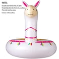 thumbnail image 4 of Llama Pool Float Ride On Party Toys Alpaca Inflatable Swimming Ring Fiesta Water Supplies for Adults white -, 4 of 7
