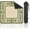 Color2, variant on Mahjong Mat 31.5" x 31.5" Non-Slip Noise Reduction Minimalist Zen Circle Bamboo Birds Table Mat for Mahjong Poker Dominoes Card Board Tile Games