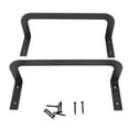 thumbnail image 1 of 2 Pack Steel Non-Slip Mattress Fixing Brackets for Bedroom Bed Frame, Black, 1 of 4