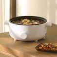 thumbnail image 4 of Oubit Fondue Chinoise Électrique, 3l Fondue Chinoise Électrique Cuiseur Électrique Multifonctionnel Fondue Chinoise Électrique Intégration Transparente, 4 of 9