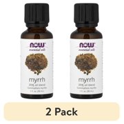 (2 pack) NOW Foods Essential Oils, Myrrh, 1 fl oz (30 ml)