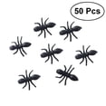 thumbnail image 1 of FRCOLOR Jouet Fourmi 50 Pcs Figurine Animale Jouet Simulé Insecte Farce Fournitures de Fête d'Halloween, 0.59"X0.39"X0.08 Pouces, 1 of 4