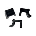 thumbnail image 2 of 3 Piece Pot Feet, Heavy Duty Plastic Plant Risers, Invisible Drainage Elevators for Indoor Outdoor Planters Black, 2 of 6