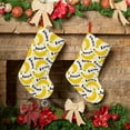 thumbnail image 6 of Sikiie Banana Fruit Christmas Stockings,18 Inches Christmas Stockings Xmas Hanging Stockings for Family Christmas Decorations & Gifts, 6 of 7