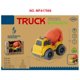 thumbnail image 2 of YZhouD - Coche de juguete para niños de 1 a 3 años, sin BPA, sin ftalatos, con PVC, camión volquete, mezclador de cemento, regalos de cumpleaños de Pascua y Navidad para niños de 2, 3 y 4 años, apto, 2 of 4