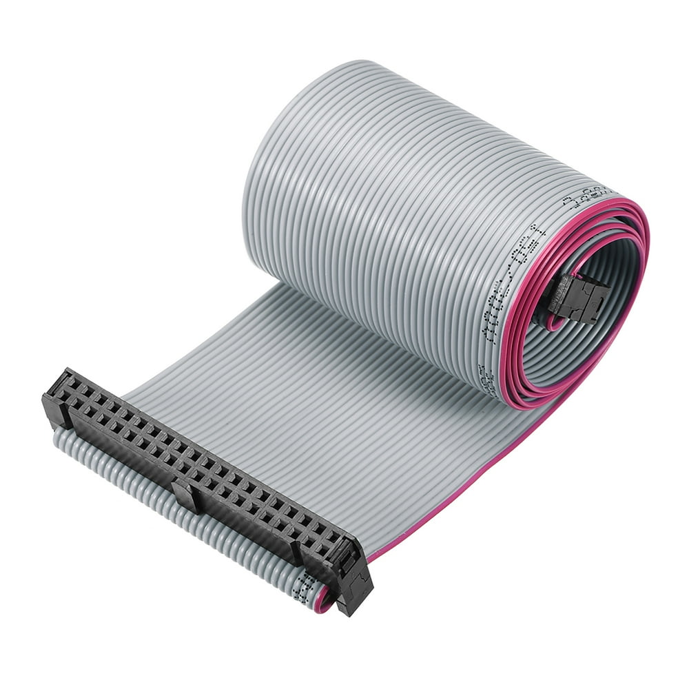 IDC Wire Flat Ribbon Cable FC/FC Connector A-type 40Pins 2.54mm Pitch