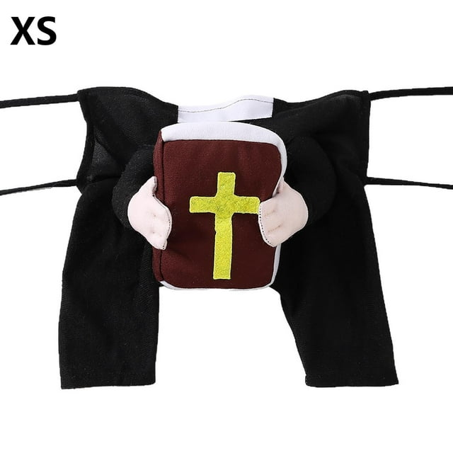 Tenue de Prêtre pour Animaux Tenue Mignonne pour Fête de Chiot et Séance Photo