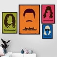 thumbnail image 4 of Pósteres de cantantes minimalistas, colección de cantantes famosos, letras de canciones de arte pop, pinturas, impresiones en lienzo, arte de pared para fanáticos, decoración de la habitación del hoga, 4 of 5