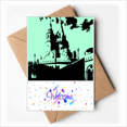 thumbnail image 1 of Hungary Ancient Castle Buda Welcome Back Greeting Cards Envelopes Blank, 1 of 3