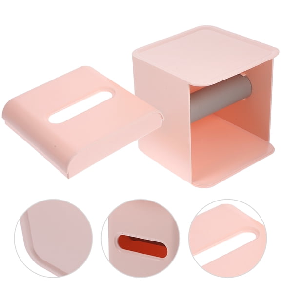 WRITWAA Cube Tissue Box Cover Holder for Bedroom, Bathroom, Car - Easy Access, Stylish Design, 1 Pack