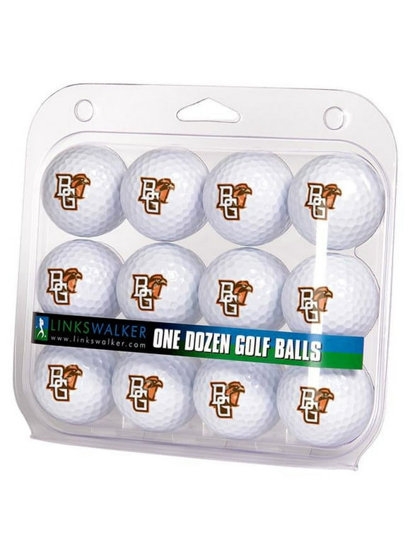LinksWalker Bowling Green Falcons Golf Balls, 12 Pack