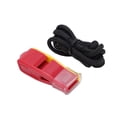 thumbnail image 4 of Sports Whistle for Soccer Basketball Volleyball, Lightweight Portable Adjustable Crisp Sound, Environmentally Friendly Reddish Yellow, 4 of 5