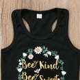 thumbnail image 6 of Kiapeise Toddler Girl Summer Sunflower Sleeveless Vest Tops + Denim Shorts, 6 of 9