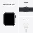 thumbnail image 6 of Restored Apple Watch SE (1st Gen) GPS, 40mm Space Gray Aluminum Case with Midnight Sport Band - Regular, 6 of 7