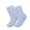 🔥 Blue, variant on Solid Color Extra Thick Plush Long Calf Socks For Women, Warm Fuzzy Thermal Casual Hosiery, Cozy Winter Stockings For Indoor Outdoor Daily Street Holiday Styling