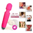 thumbnail image 4 of XBONP Personal Massager, Vibrating Wand Massager, Rechargeable Handheld Massager for Neck Shoulder Back Red, 4 of 5