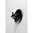 thumbnail image 2 of Kingston Brass KB3000BX Single-Handle Volume Control in Matte Black, 2 of 7