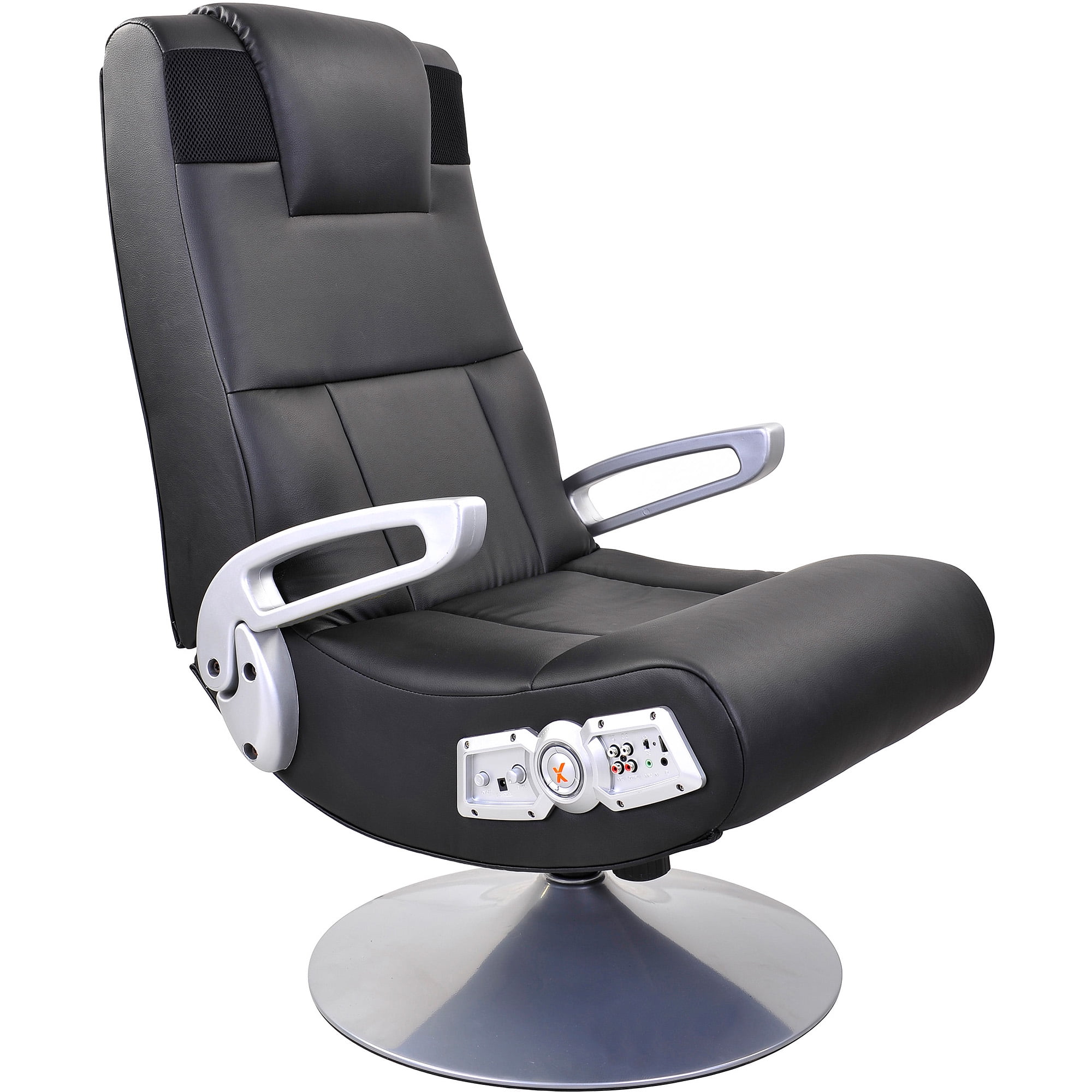 X Rocker Pedestal Gaming Chair Rocker With Bluetooth Technology Walmart Com Walmart Com