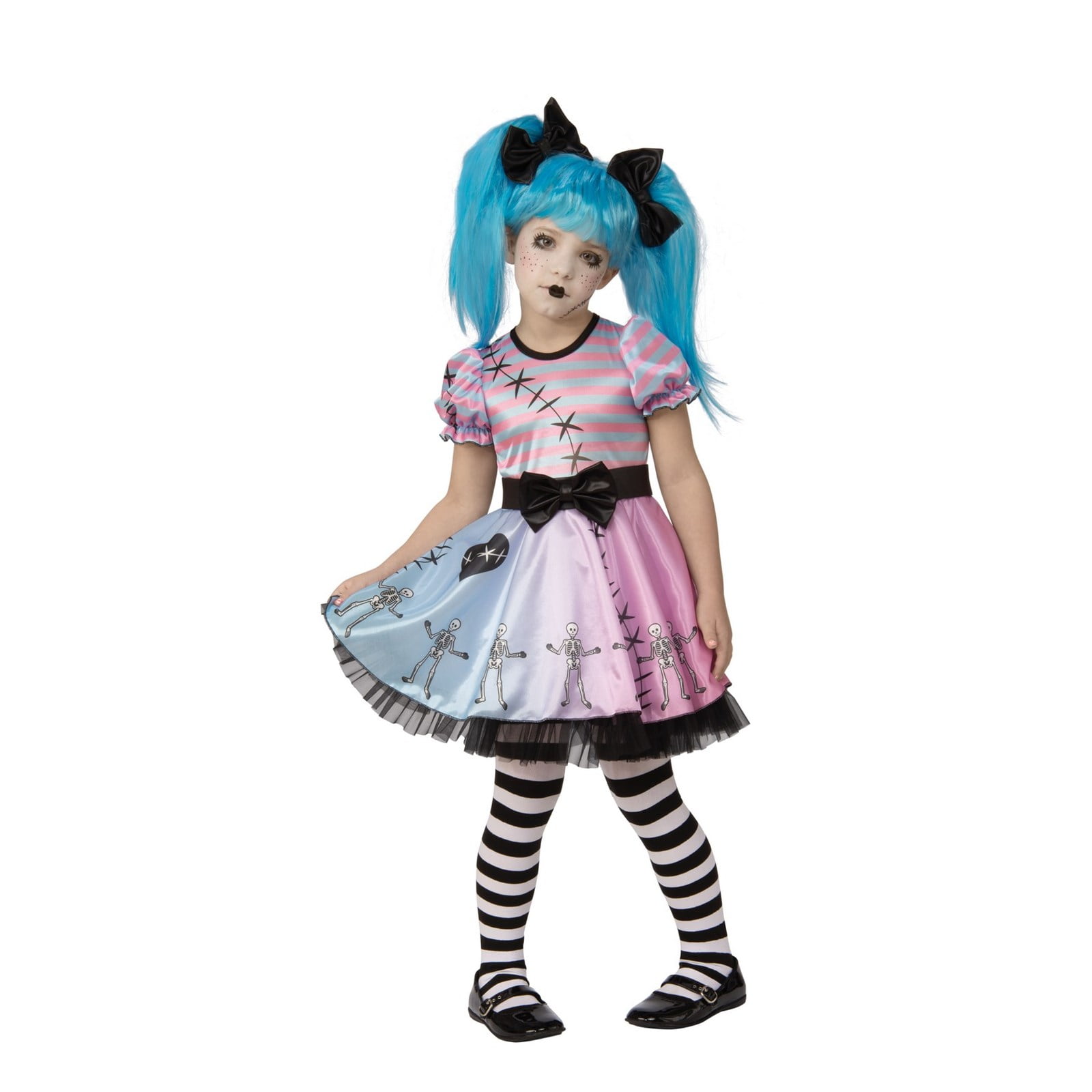 Halloween Little Blue Skelly Child Costume - Walmart.com