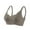 Coffee, variant on biudgviw Full Coverage Bras for Women Wirefree Comfort Adjustable Strap No Underwire Bralettes High Supports Solid Everyday Bras