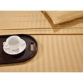 thumbnail image 5 of 1500 Thread Count 6-Piece DAMASK STRIPE Bed Sheet Set, King Chocolate Brown, 5 of 8