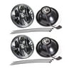 KC HiLiTES 42351 Powerful 7 In Gravity LED DOT Vehicle Headlights (4 Pack)