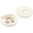 thumbnail image 6 of Dritz Recycled Cotton Koala Button, 18mm, Natural, 3 Pack (9 Count), 6 of 7