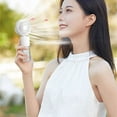 thumbnail image 5 of KUFptva Rechargable Necks Fan Fashion Handhelds Fan Foldable Fan Misting Fan Cooling Fan for Outdoor Activity Use, 5 of 7
