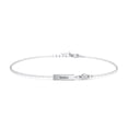 thumbnail image 1 of Engravable Bar Bracelet with Birthstone, 1 of 7