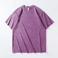 thumbnail image 2 of Busydd Mens T-Shirts Summer Fashion Vintage Round Neck Tee Shirts Casual Comfy Loose Short Sleeve T Shirts for Man S, 2 of 6