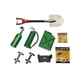 thumbnail image 2 of Metal RC Crawler Simulación Accesorios Accesorios de ornamentos Portátil Portifato de aceite Caja de combustible Kit de pala Reemplazo para SCX10 D90 TRX4 GREEN Noticed FN000852-01, 2 of 6