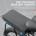 thumbnail image 2 of Rear Seats Cushion Soft Thicken Bike Rearseat Mat Detachable Washable Shelf Rack Cushion Comfprtable Cycling Rear Seats Pad, 2 of 7