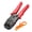 monochrome, variant on RJ45 Crimp Tool Pass Through Crimper Cutter For Cat5e Cat6 Cable And Comfortable Grip Ethernet Wire Tool