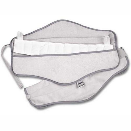 Hydrocollator set, neck (steam pack and velour foam-filled pocketed cover)